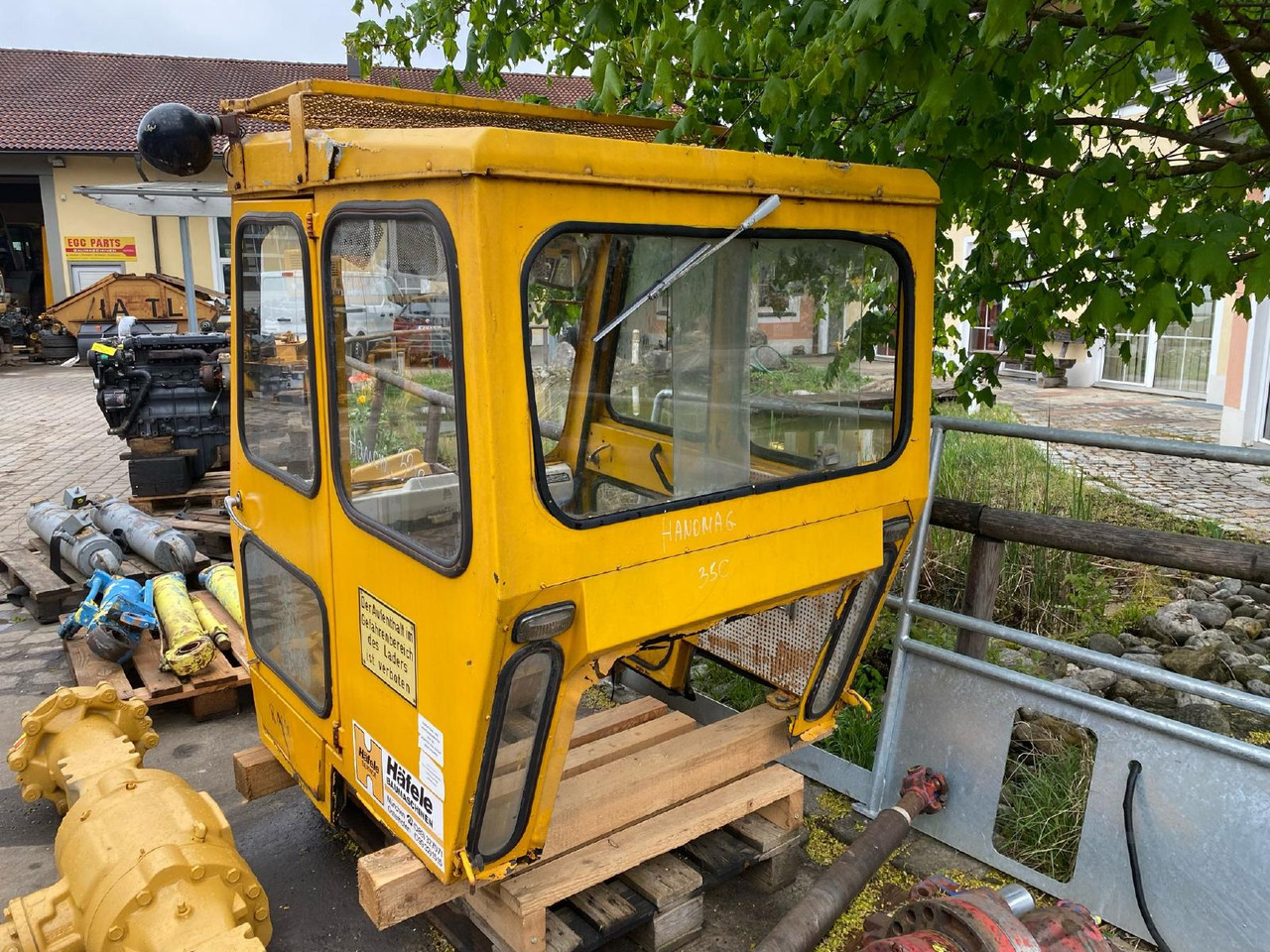 Cab for Construction machinery Hanomag 33 C: picture 4