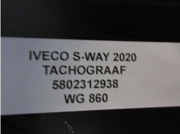 Electrical system for Truck Iveco S-WAY 5802312938 TACHOGRAAF EURO 6 367.147KM: picture 4