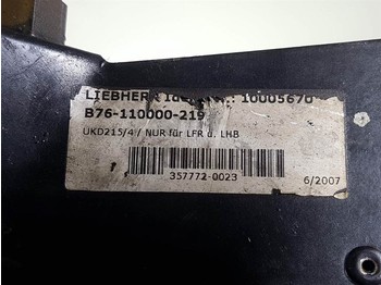 Frame/ Chassis for Construction machinery Liebherr A900-10005670-Airco condenser/Klimakondensator: picture 4