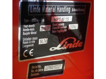 Linde HPT M 15 - Battery: picture 3