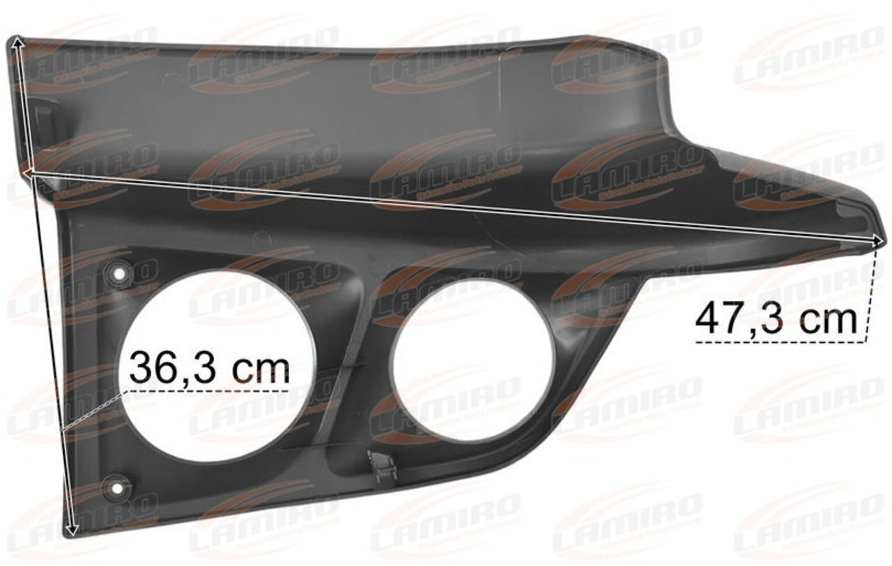New Headlight for Truck RENAULT GAMA D HEADLAMP BEZEL RIGHT: picture 2
