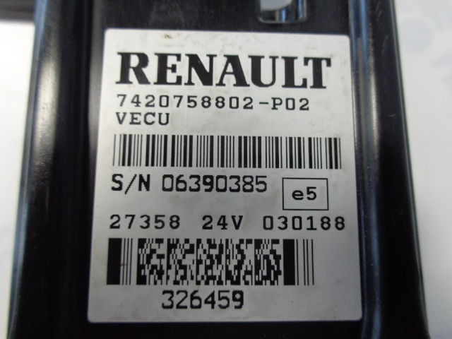 ECU for Truck Renault VECU control units 7420908555,7420758802,7420554487,7420554487,: picture 9