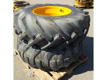 16.5/85-24 Tyres &amp; Rims to suit JCB Telehandler (2 of) - Wheels and tires