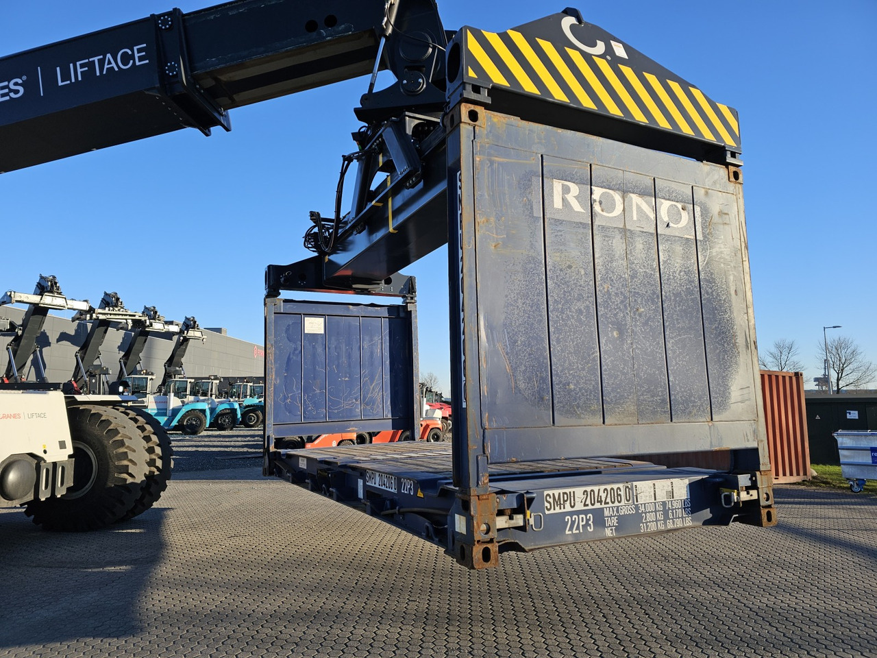 Shipping container CIMC Flatrack 20FT 122CSLI20A: picture 6