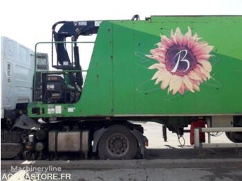 LEGRAS remorque legras avec grue HIAB - CY796LH - 2008 - Garbage truck body