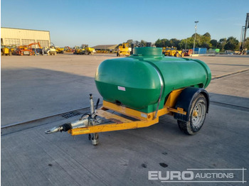  Single Axle Water Bowser - Storage tank