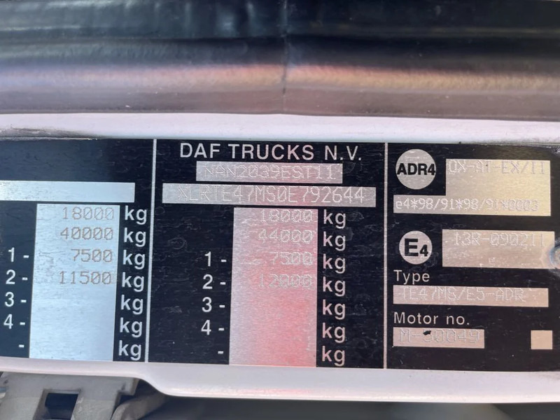 Tractor unit DAF XF 105.460 **EURO 5-MANUAL GEARBOX-ITALIAN TRUCK**: picture 12
