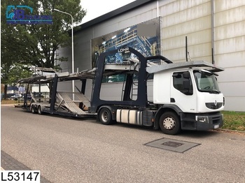 Lohr Middenas Car transporter, Manual, Retarder,Airco, Hydraulic, euro 4, Combi - Autotransporter trailer