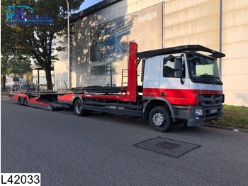 Lohr Middenas EURO 5, Retarder, Airco, Truck transporter, Automatic 12 powershift - Autotransporter trailer