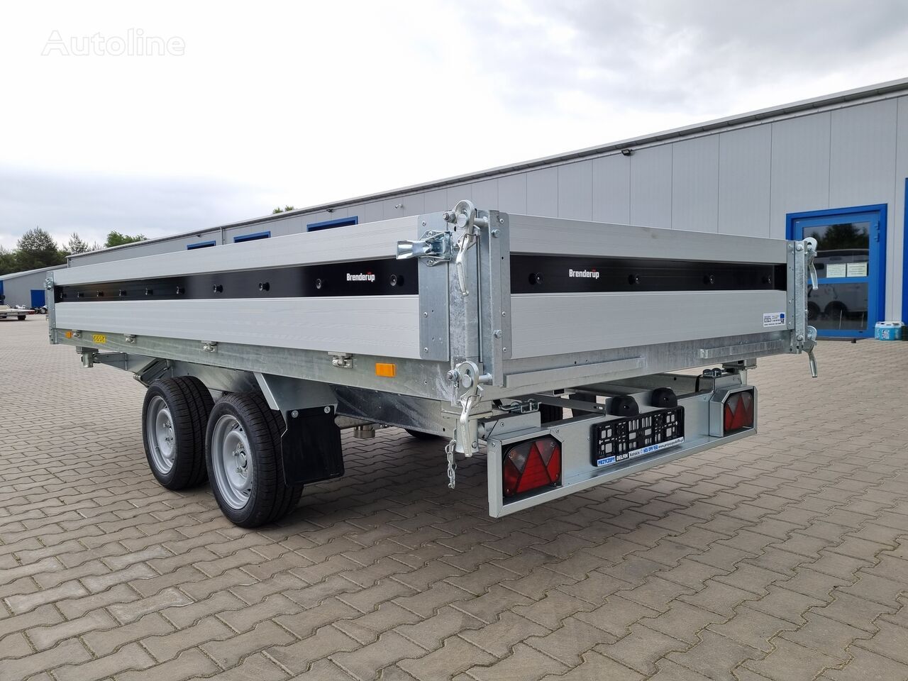 New Tipper trailer Brenderup TT5375 ATB tipper 3 sides dumping 375 x 180 cm 3.5T GVW: picture 13