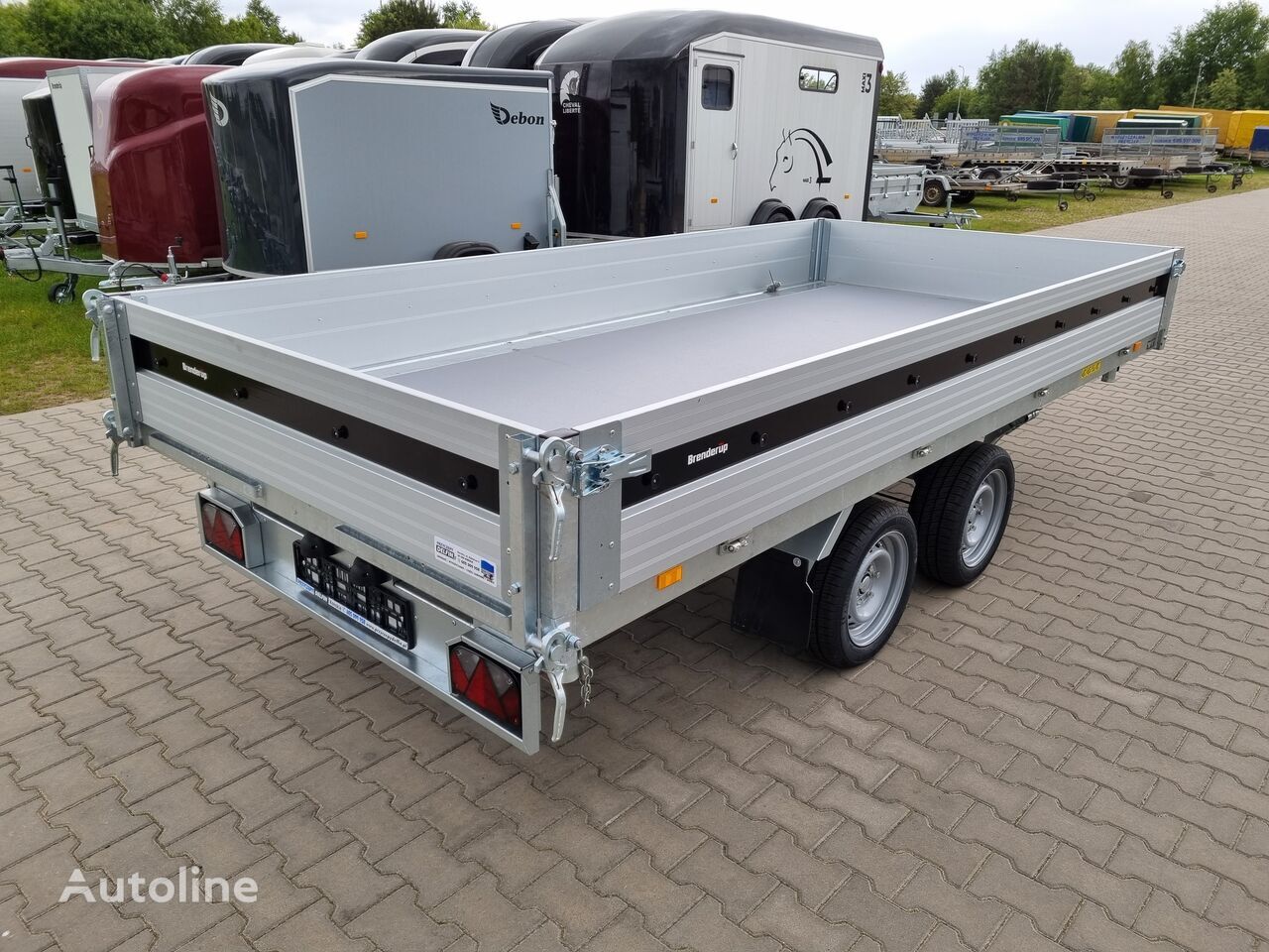 New Tipper trailer Brenderup TT5375 ATB tipper 3 sides dumping 375 x 180 cm 3.5T GVW: picture 18