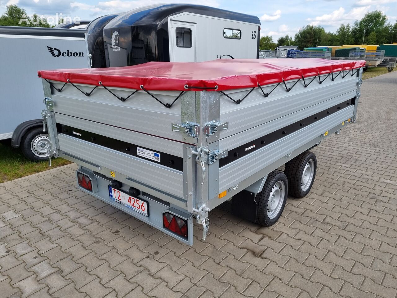 New Tipper trailer Brenderup TT5375 ATB tipper 3 sides dumping 375 x 180 cm 3.5T GVW: picture 41