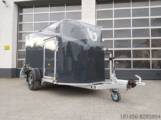 New Closed box trailer Cheval Liberté C 300 Polycargo Personel Door alloy wheels dark: picture 7