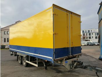 Junge  Tandem Durchlade  Ladebordwand  - Closed box trailer