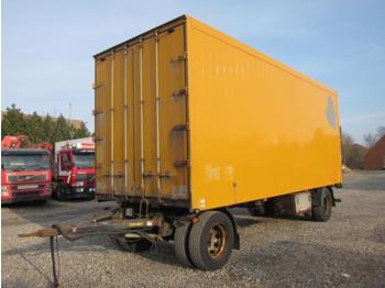 Kel-Berg 20 T. ALU BOX M/LIFT - Closed box trailer