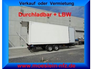 Möslein Tandemkoffer Durchladbar + Ladebordwand, ca. 1.5  - Closed box trailer