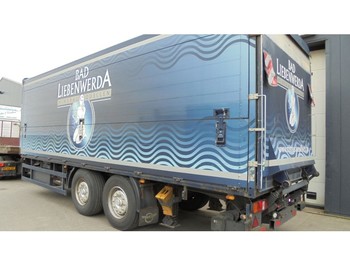 ORTEN 2-as dranken/getranke ahw met Laadklep - Closed box trailer