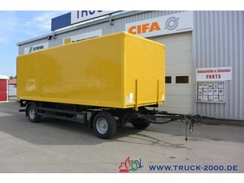 SAXAS AKD 71-21 1.5 to LBW 1. Hand BPW Luftgefedert - Closed box trailer