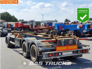 AJK Liftaxle Sled BPW Axles - Container transporter/ Swap body trailer