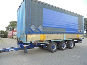Groenewegen 3-as BDF middenas AHW JUMBO - Container transporter/ Swap body trailer