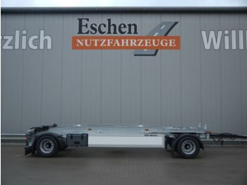 Müller-Mitteltal RS-T 18.0 t, Zw. Bereift, Schlitten, verzinkt  - Container transporter/ Swap body trailer