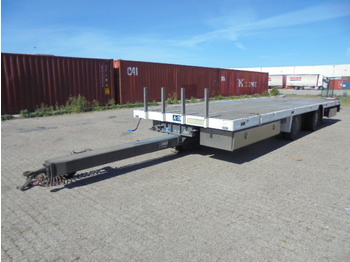 Jumbo TM 160 E - Dropside/ Flatbed trailer