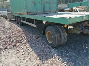 Kässbohrer d17b  18 t  - Dropside/ Flatbed trailer