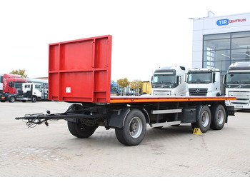 Panav PV 24, AXLES SAF  - Dropside/ Flatbed trailer