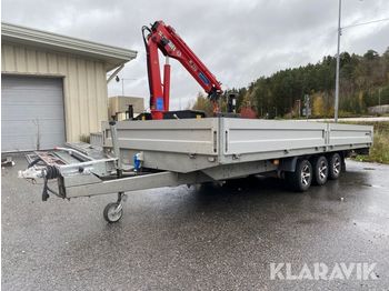  Släpvagn Agados Dona 34 - Dropside/ Flatbed trailer
