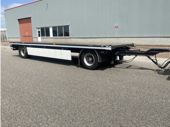 Vogelzang VA-TWL Prachtige Open aanhangwagen met Twist-Locks 40 mm, ABS, 20 Ft. Container, Hardhouten Vloer - Dropside/ Flatbed trailer
