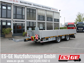 ES-GE Tandemanhänger - Containerverr.  - Dropside/ Flatbed trailer: picture 1