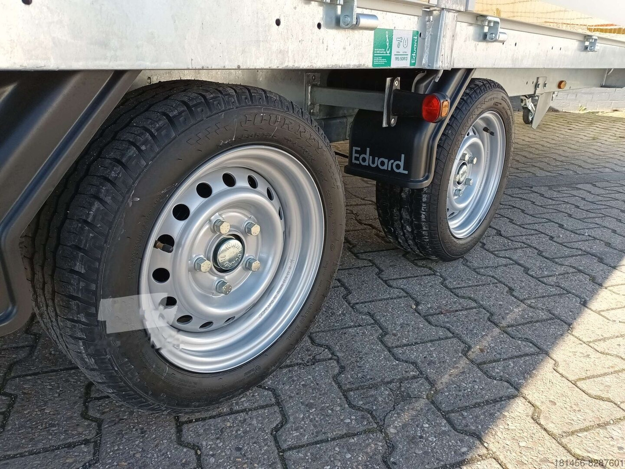 New Car trailer Eduard Großer Pritschenanhänger 606x200x30cm 3500kg Neu verfügbar: picture 9
