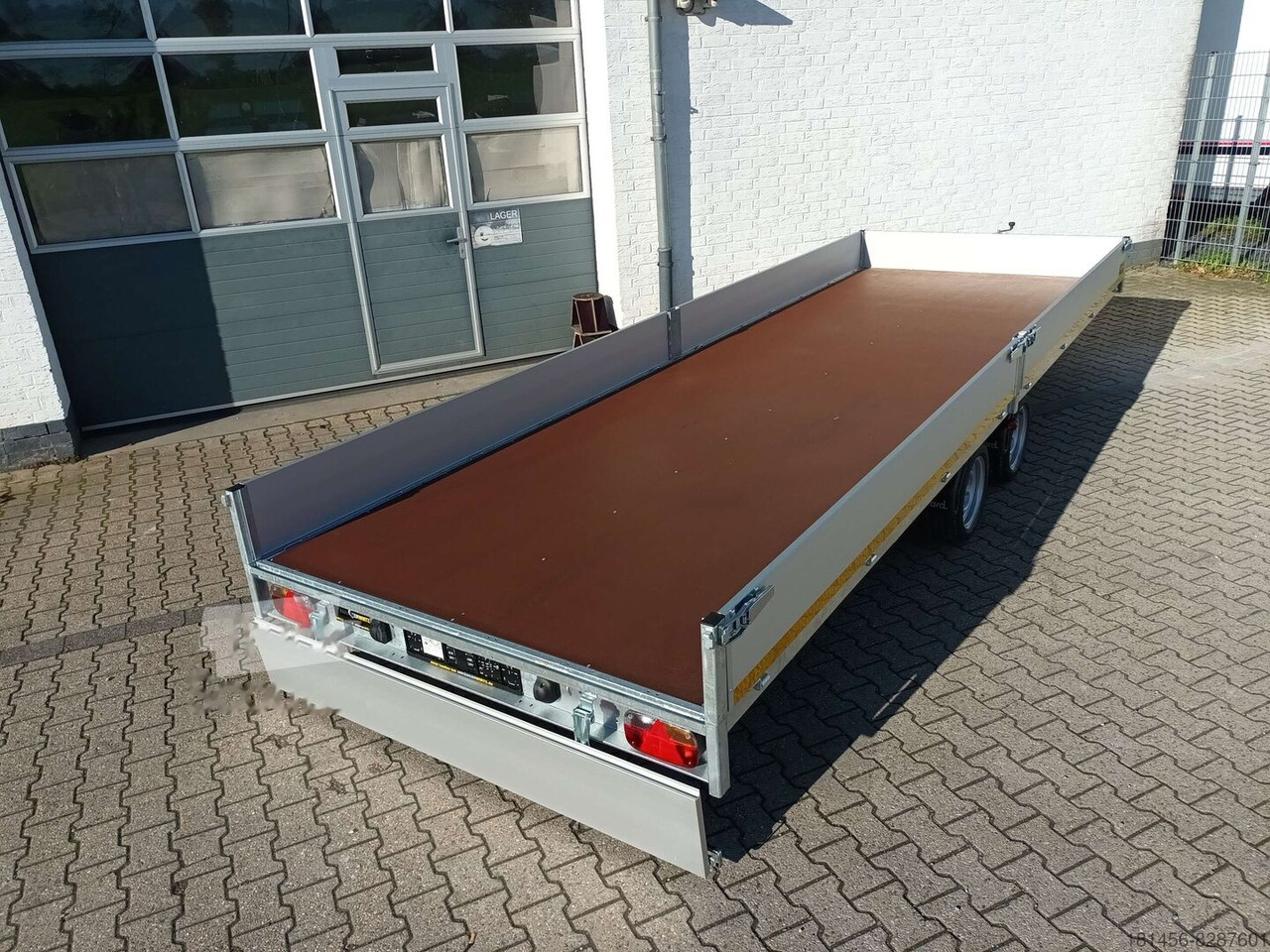 New Car trailer Eduard Großer Pritschenanhänger 606x200x30cm 3500kg Neu verfügbar: picture 7