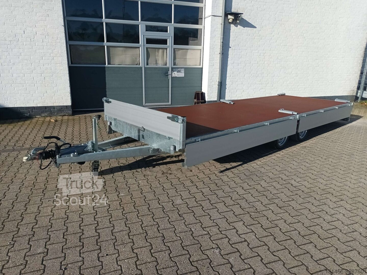 New Car trailer Eduard Großer Pritschenanhänger 606x200x30cm 3500kg Neu verfügbar: picture 2