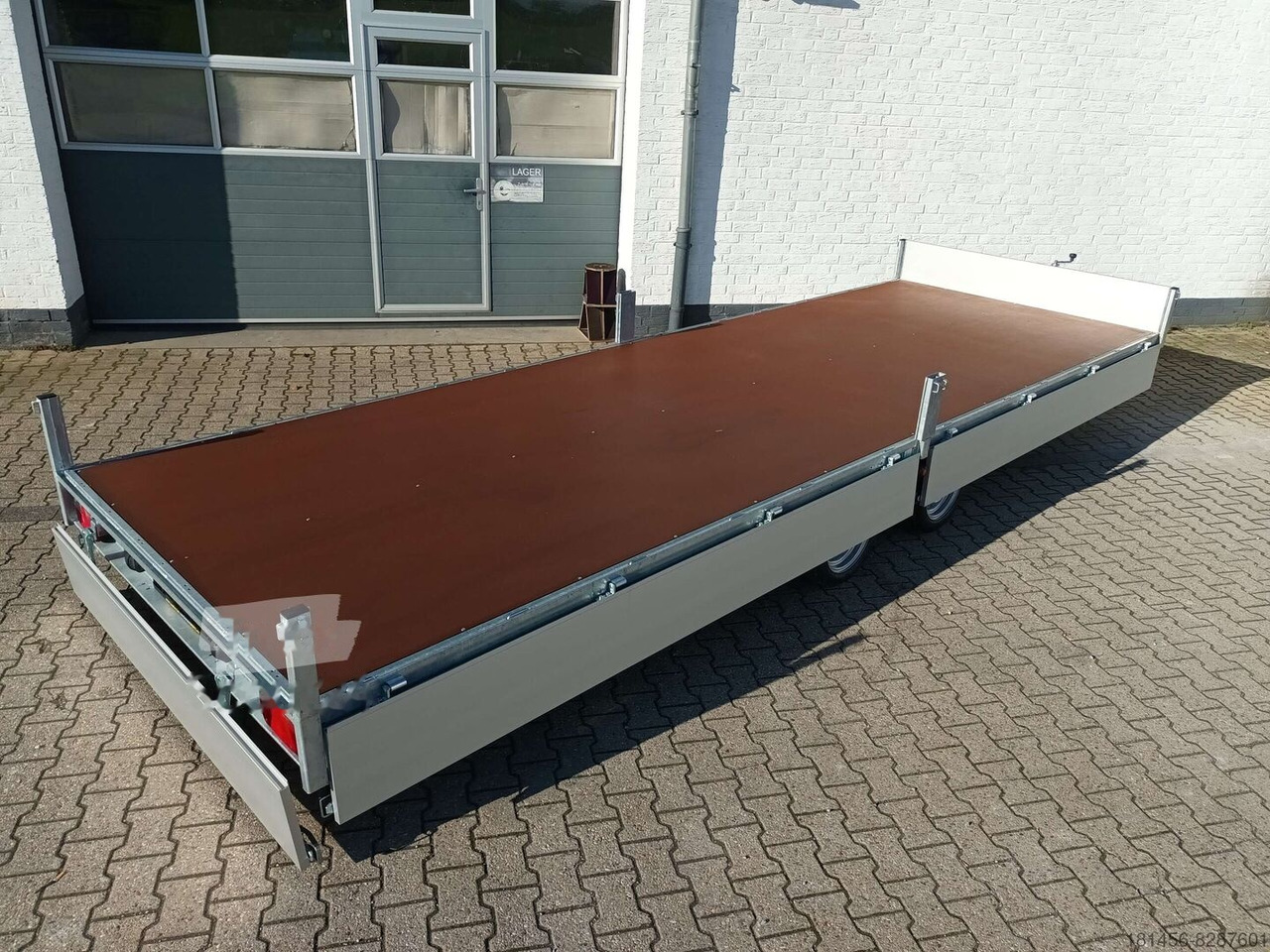 New Car trailer Eduard Großer Pritschenanhänger 606x200x30cm 3500kg Neu verfügbar: picture 11