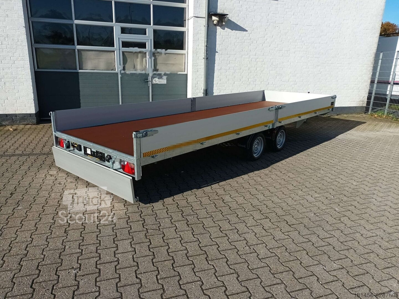 New Car trailer Eduard Großer Pritschenanhänger 606x200x30cm 3500kg Neu verfügbar: picture 6