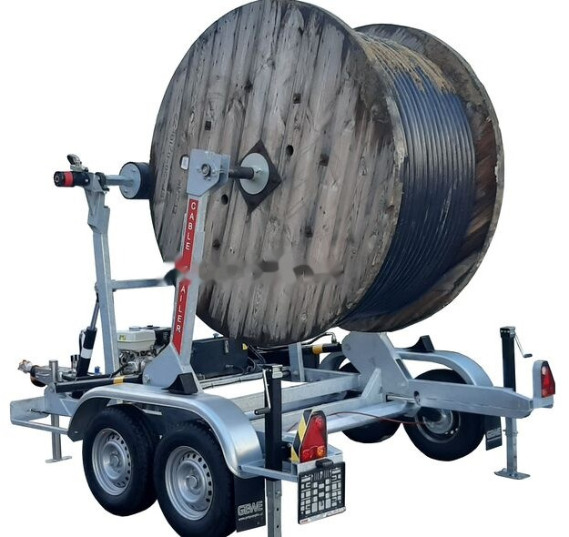 New Cable drum trailer Gewe Hydrauliczna P3500 D/4H, price - 8018585