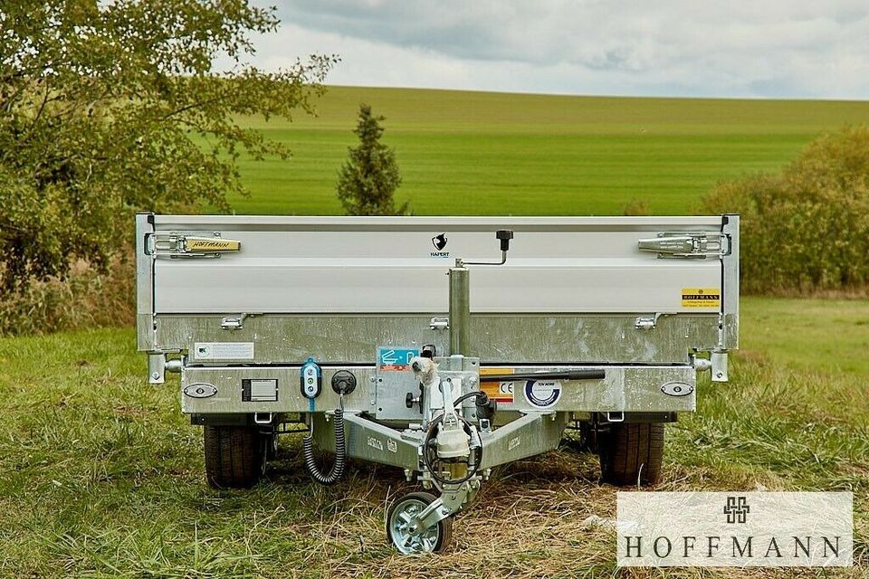New Tipper trailer HAPERT Dreiseitenkipper  Hapert COBALT 305x180 cm 3000 kg Multi / Lager: picture 8