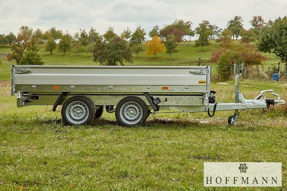 New Tipper trailer HAPERT Dreiseitenkipper  Hapert COBALT 305x180 cm 3000 kg Multi / Lager: picture 7