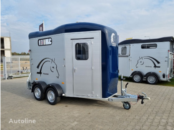 Cheval Liberté Touring Country + front gate + saddle room trailer for 2 horses - Horse trailer