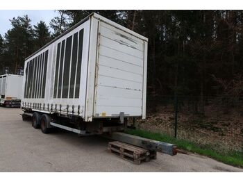 Junge AWZ 18 T, BDF mit Tier-Container  - Livestock trailer