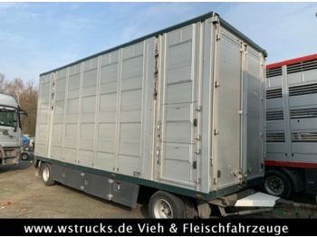 Menke 4 Stock   Vollalu Lüfter , Tränken  - Livestock trailer