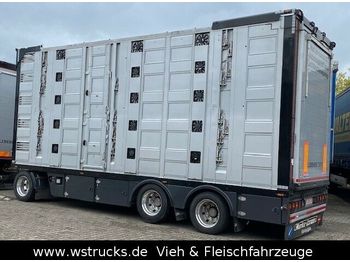 Menke 5 Stock Unfall  Hubdach  Vollalu Typ 2  - Livestock trailer