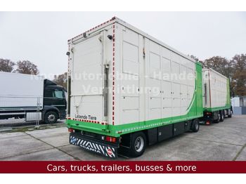 Menke-Janzen Drehschemel Vieh  *3-Stock/50qm/Durchlader  - Livestock trailer