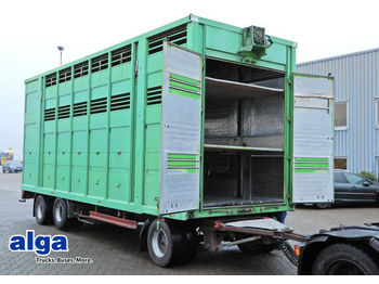 Viehtransporter  Menke, Schweinetaxi, 3 Etagen  - Livestock trailer