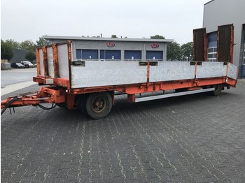 GS Meppel AL 2000 L , 8.20 Mtr Dieplader, Rampen, Kleppen - Low loader trailer