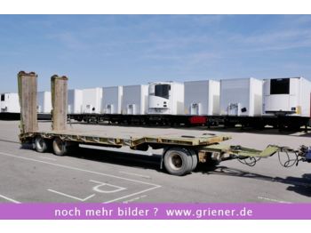 Goldhofer TU 3/24/80 / BLATT / hydraulische rampen  - Low loader trailer