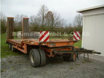 Langendorf TUE 24/100-3, EZ 1993, Tieflader, Rampen  - Low loader trailer