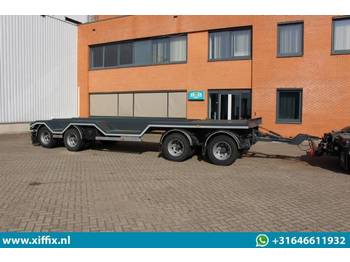 Menke-Janzen 4-ass. Aanhangwagen met 4 wielkuipen - Low loader trailer