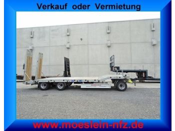 Möslein 3 Achs Tieflader  Anhänger, Wenig Benutzt  - Low loader trailer